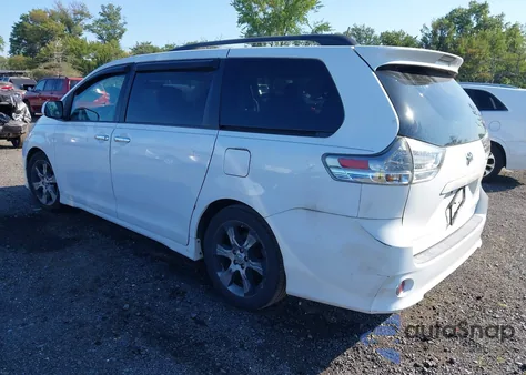 2013 Toyota Sienna Se 8 Passenger from USA, damaged, VIN 5TDXK3DC5DS366957